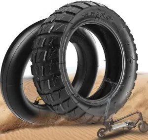 8.5 inch 8.5x3.0 Off-road Outer Tire with 8 1/2x2 (50-134) Inner Tube Fit for Xiaomi M365/Pro Aovopro ES80 Gotrax GXL V2/XR/APEX XL Hiboy S2/S2R VSETT8/9 Macury Zero 9 Electric Scooter