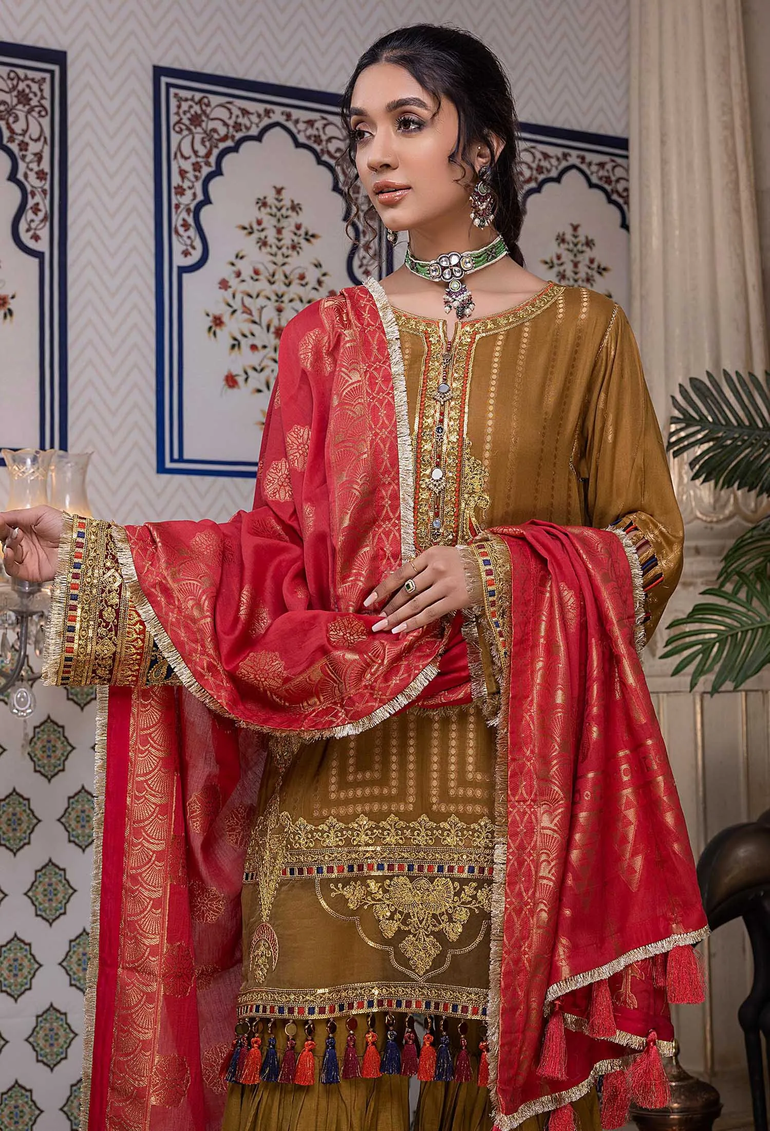 Adan's Libas Naqsh · Schiffli Embroidered Jacquard Lawn Collection – Papaver
