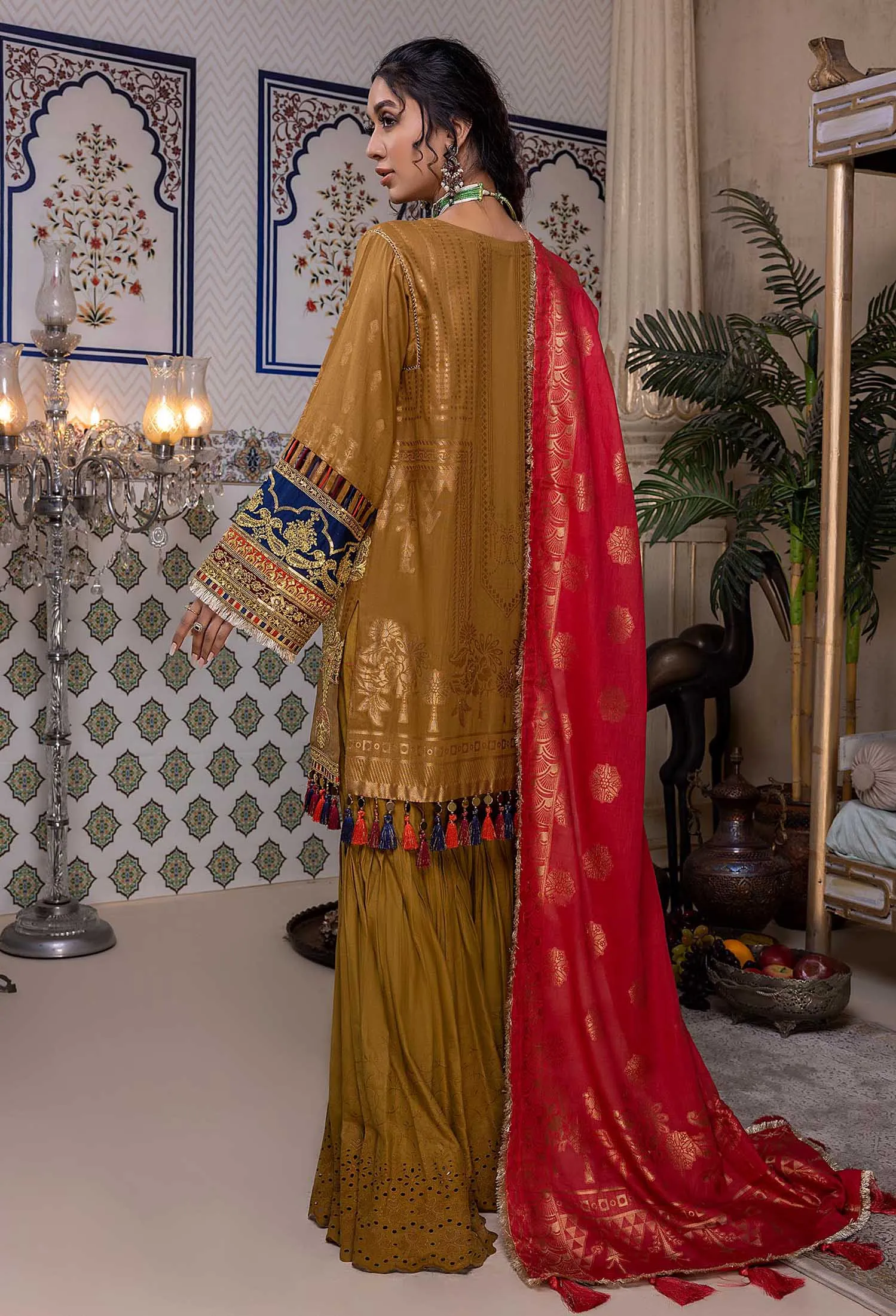 Adan's Libas Naqsh · Schiffli Embroidered Jacquard Lawn Collection – Papaver