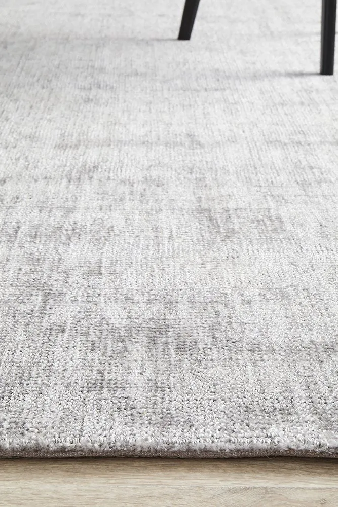 Azure Rug (Silver) by Rug Culture