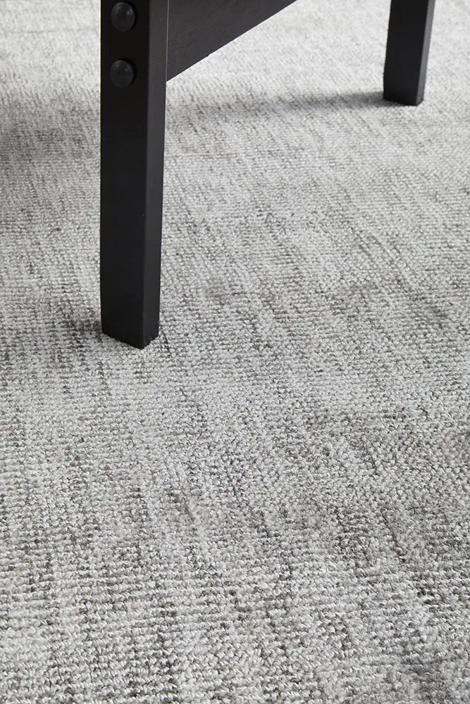 Azure Rug (Silver) by Rug Culture