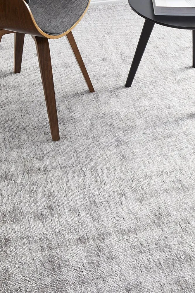 Azure Rug (Silver) by Rug Culture