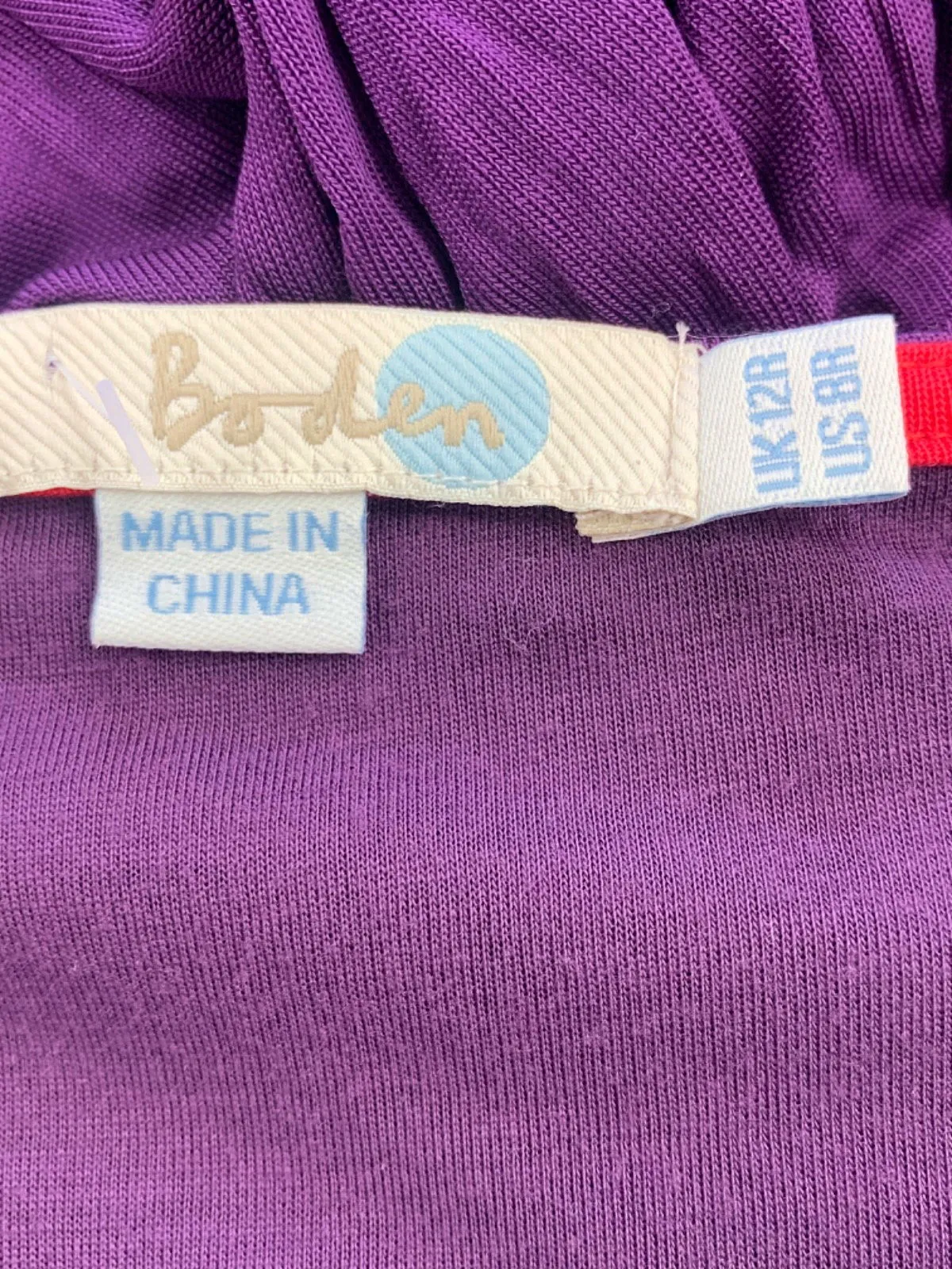Boden Purple Sleeveless Dress UK 12R