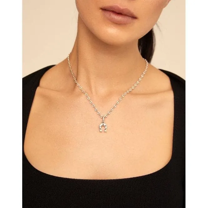 Chain 3 Silver Metal Necklace