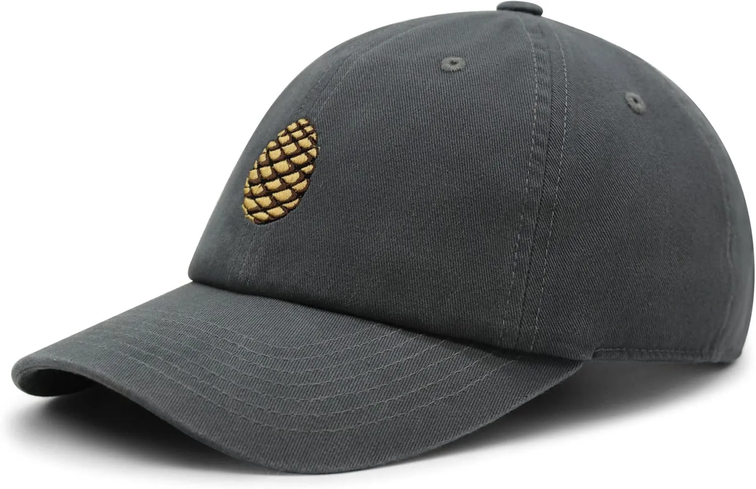 JPAK Pinecone Premium Dad Hat Embroidered Cotton Baseball Cap Pine Tree