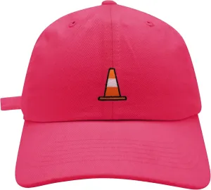 JPAK Safety Cone Baseball Cap Embroidered Cotton Dad Hat - Construction