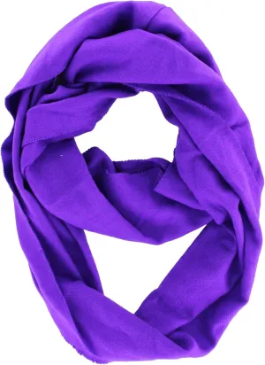 Unisex Women's Stylish Solid color Cashmere Winter Infinity Cowl Scarf