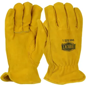 West Chester 9405/S Premium Grade Split Cowhide Leather Drivers Glove - Keystone Thumb